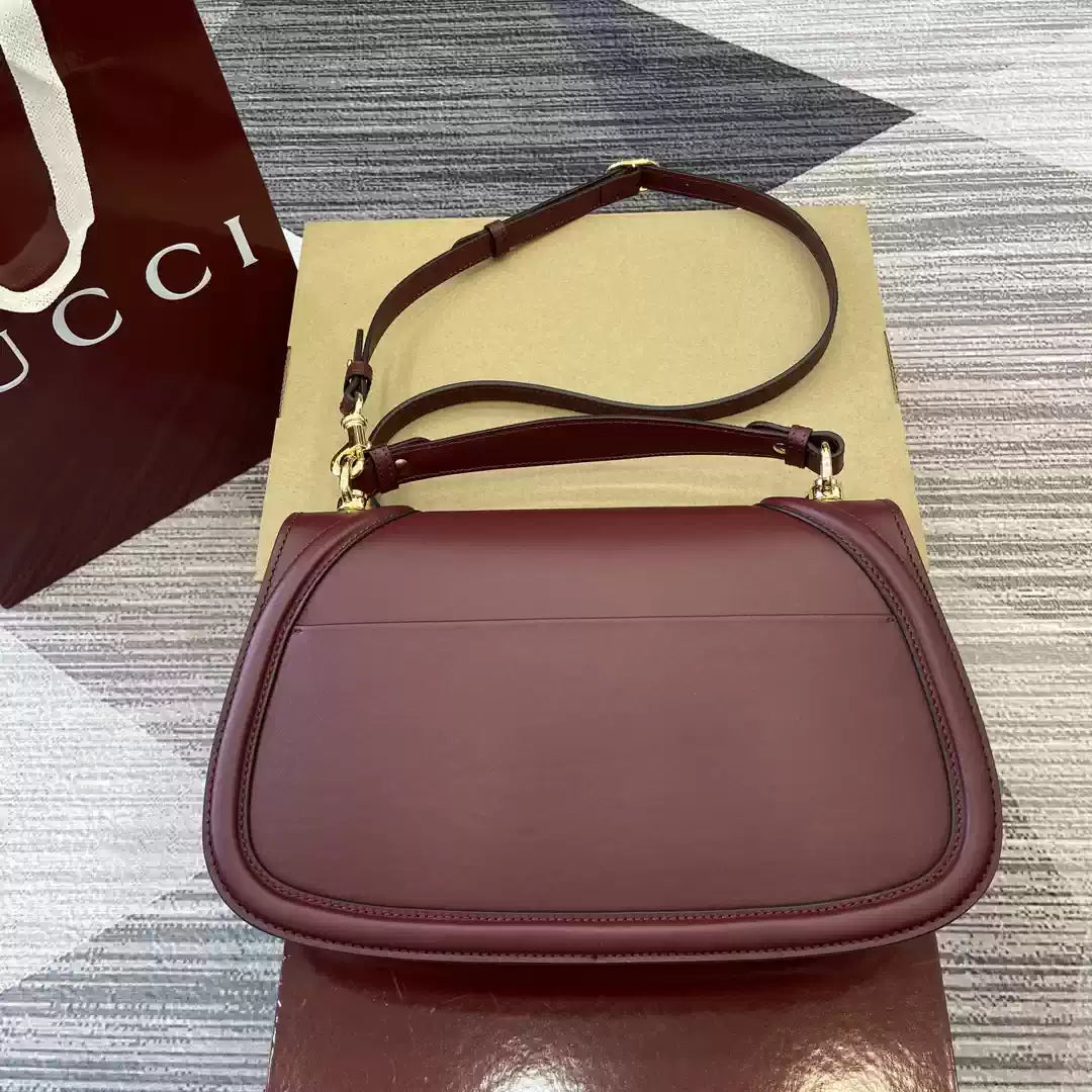 Gucci 815719 Gucci Blondie Medium top handle bag Wine Red