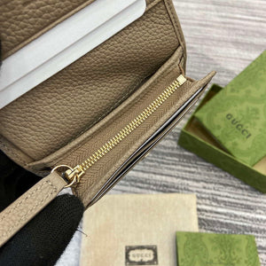 Gucci 815901 GG Emblem mini wallet Taupe - Default Title - View 10