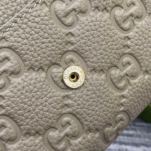 Gucci 815922 GG Emblem continental wallet Taupe - Default Title - View 8