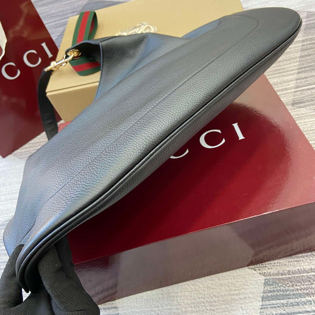 Gucci 815924 Gucci B Medium Shoulder Bag Black