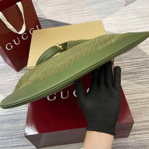 Gucci 815924 Gucci B Medium Shoulder Bag Green - Default Title - View 8