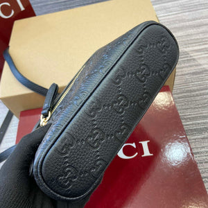 Gucci 815949 GG Emblem super mini bag Black - Default Title - View 7