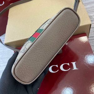 Gucci 816357 Ophidia Super Mini Shoulder Bag Brown - Default Title - View 10