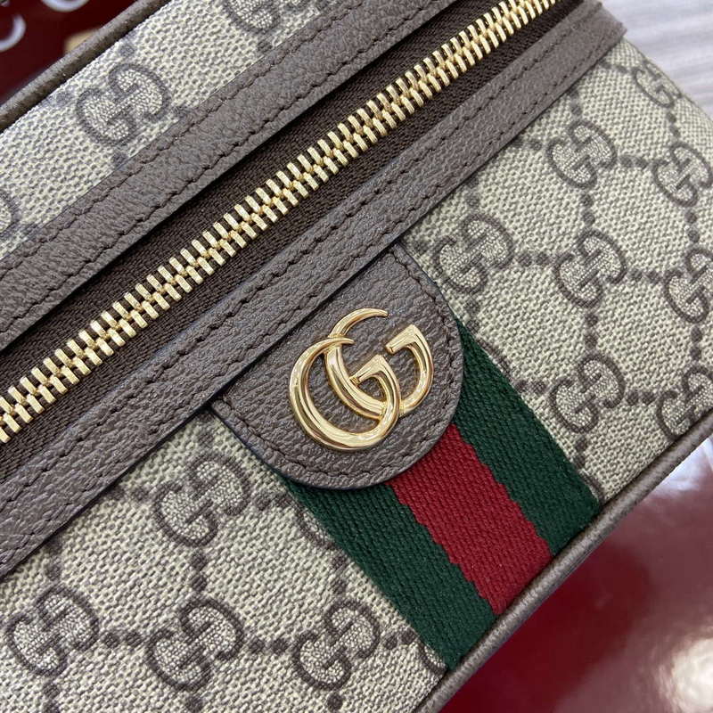 Gucci 816357 Ophidia Super Mini Shoulder Bag Brown - Default Title - View 5