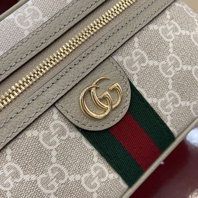 Gucci 816357 Ophidia Super Mini Shoulder Bag Oatmeal - Default Title - View 6