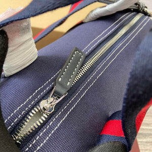 Gucci 816865 Small Printed Canvas Duffle Bag Dark blue - Default Title - View 10