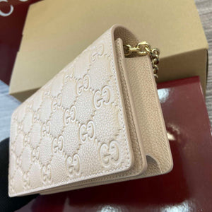 Gucci 818705 GG Emblem super mini shoulder bag Beige - Default Title - View 7
