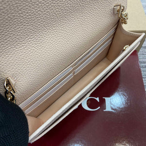 Gucci 818705 GG Emblem super mini shoulder bag Beige - Default Title - View 9