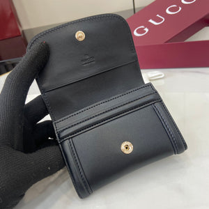 Gucci 818795 Gucci Blondie card case Black - Default Title - View 7
