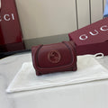 Gucci 818795 Gucci Blondie card case Wine Red - Default Title - View 1