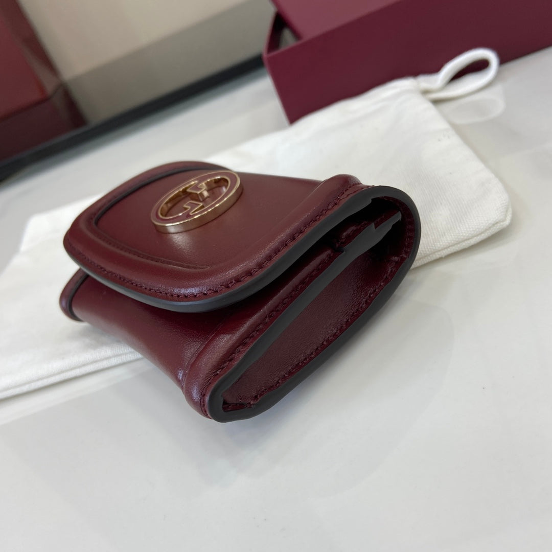 Gucci 818795 Gucci Blondie card case Wine Red - Default Title - View 6