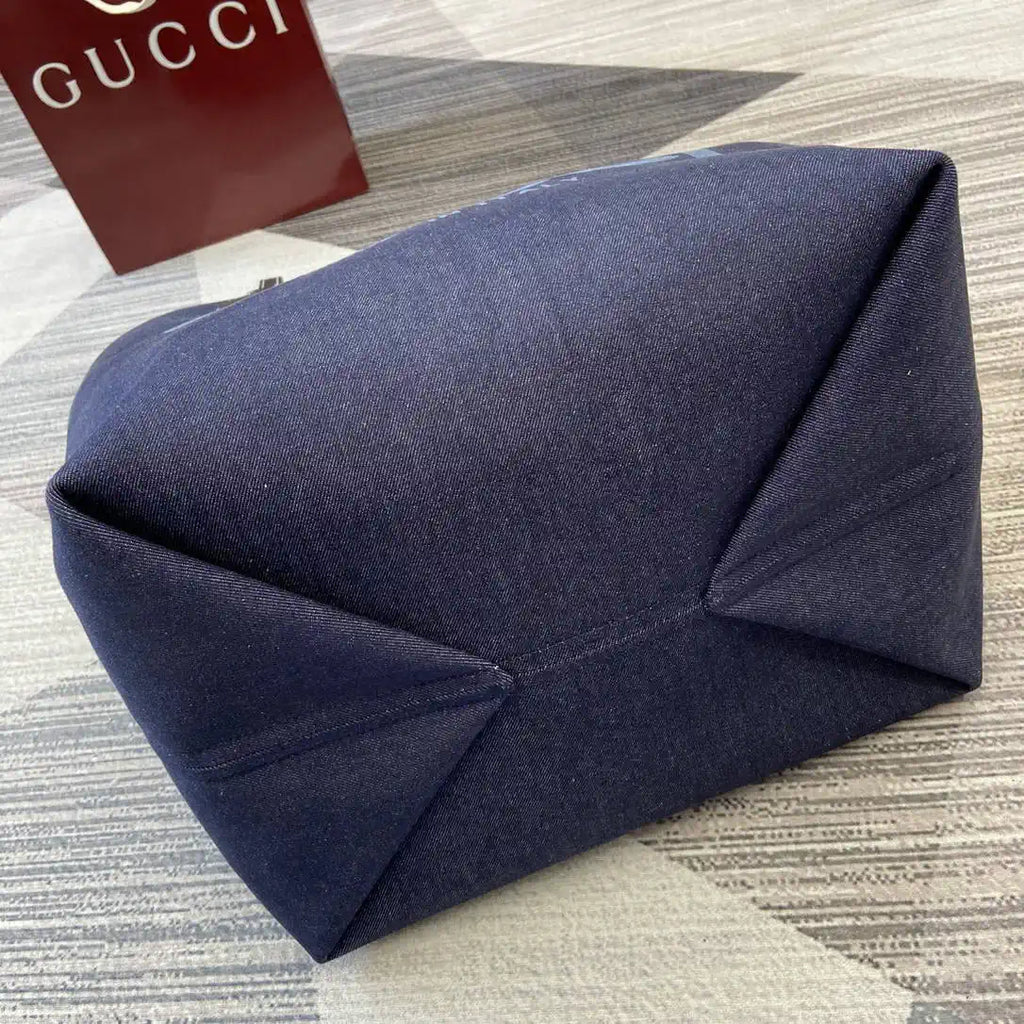 Gucci 820481 Gucci Totissima large tote bag Navy Blue