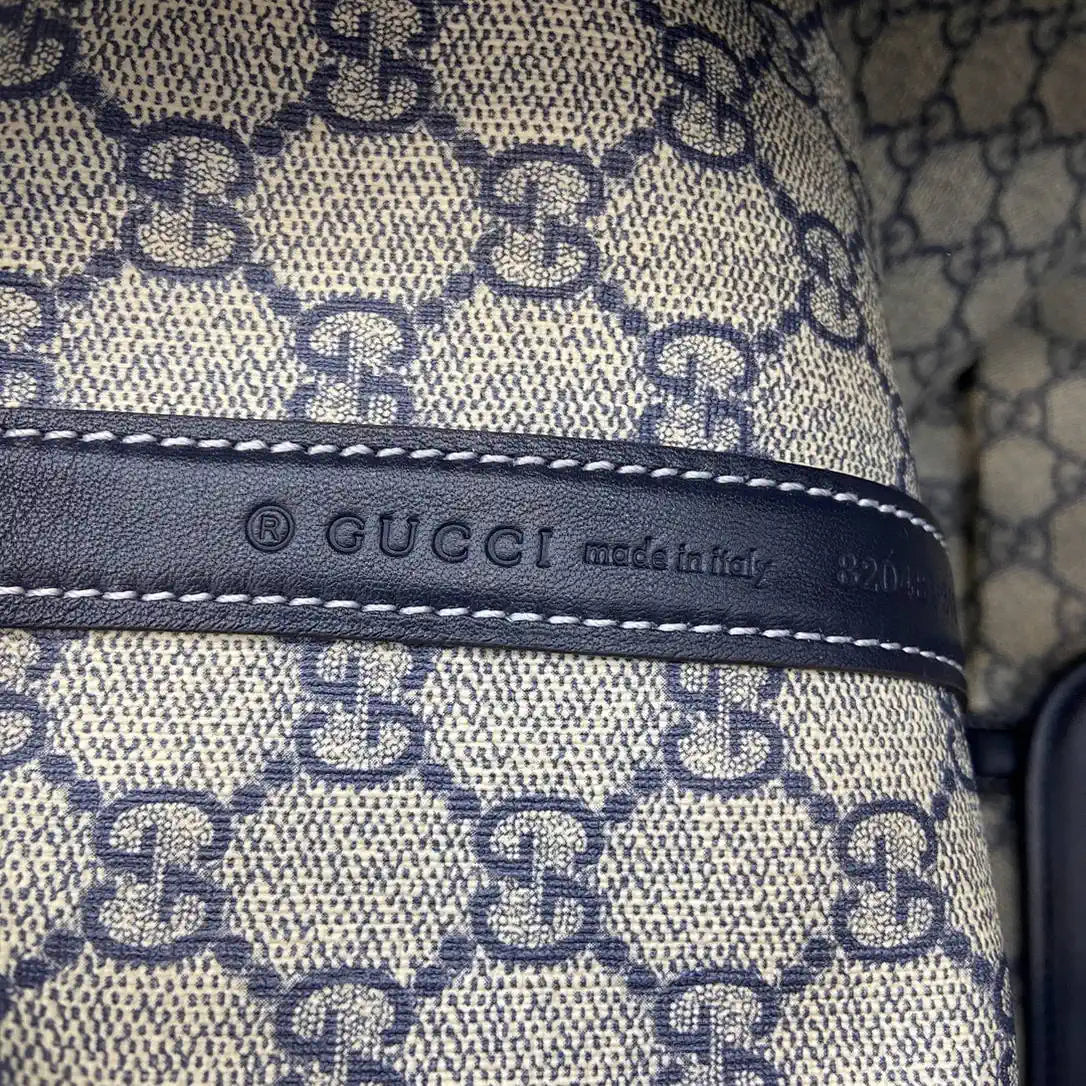Gucci 820481 Gucci Totissima large tote bag Navy Blue