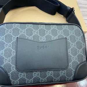 Gucci 821155 GG Emblem small crossbody bag Black - Default Title - View 3