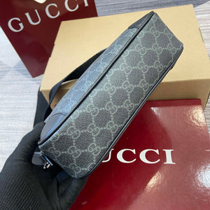 Gucci 821155 GG Emblem small crossbody bag Black - Default Title - View 8