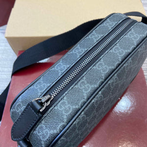 Gucci 821155 GG Emblem small crossbody bag Black - Default Title - View 10
