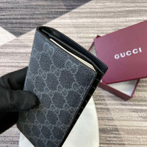 Gucci 821213 GG Emblem Black mini wallet - Default Title - View 5