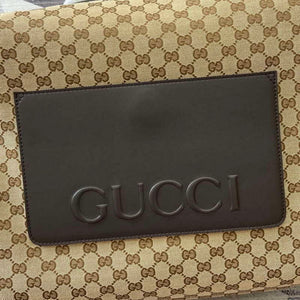 Gucci 821668 GG Canvas Medium Duffle Bag Brown - Default Title - View 3