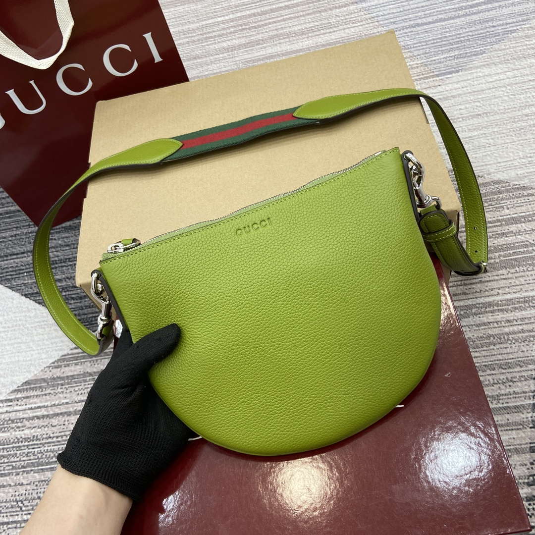 Gucci 824529 Gucci B Small Bag Olive green - Default Title - View 4