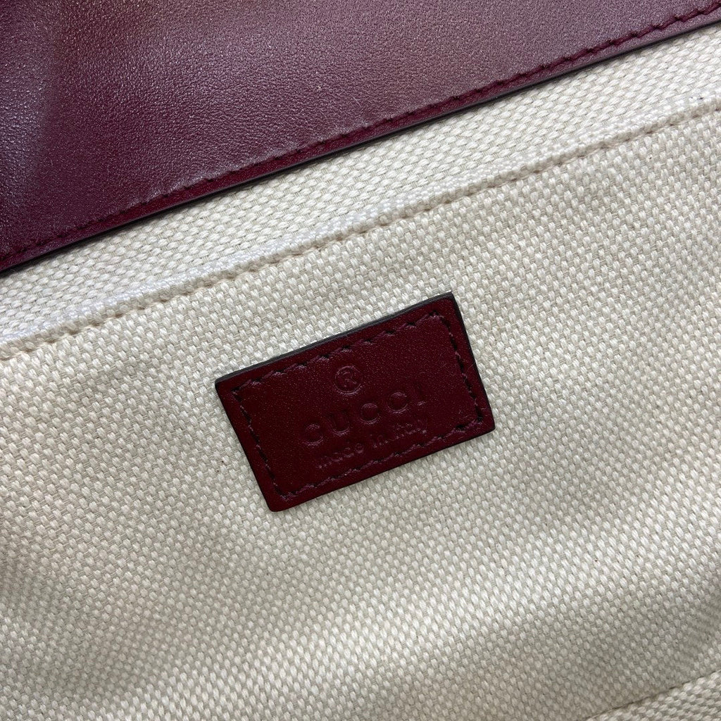 Gucci 826761 Go Small Shoulder Bag Anchora Red