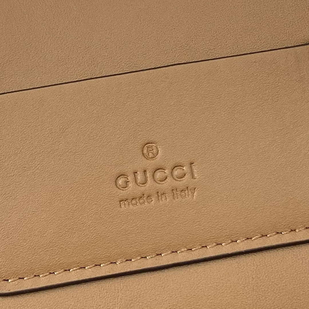 Gucci 826761 Gucci Go Small Shoulder Bag Brown PVC - Default Title - View 11