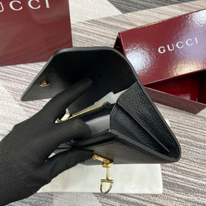Gucci 828147 Gucci Softbit Continental Wallet Black - Default Title - View 10