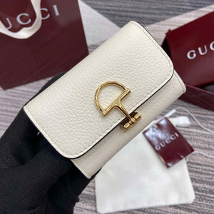 Gucci 828148 Gucci Softbit Card Case White - Default Title - View 6