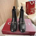 Gucci 831013 Women Jordaan ankle boot G77365