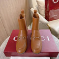 Gucci 831013 Women Jordaan ankle boot G77366