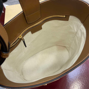 Gucci 833660 Gucci 73 Medium Bucket Bag Brown Suede - Default Title - View 9
