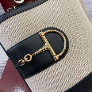 Gucci 833660 Gucci 73 Medium Bucket Bag Natural canvas - Default Title - View 6