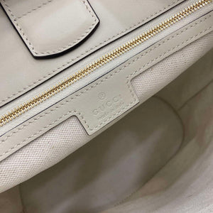Gucci 833660 Gucci 73 Medium Bucket Bag White smooth leather - Default Title - View 10