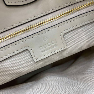 Gucci 833665 Gucci 73 Small Bucket Bag White Leather - Default Title - View 10