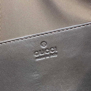 Gucci 834455 GG Canvas Small Cylinder Bag Dark brown - Default Title - View 10