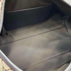 Gucci 834455 GG Canvas Small Cylinder Bag Dark brown - Default Title - View 9