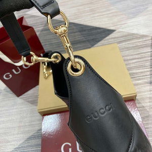 Gucci 834981 Gucci B medium Shoulder Bag Black - Default Title - View 4