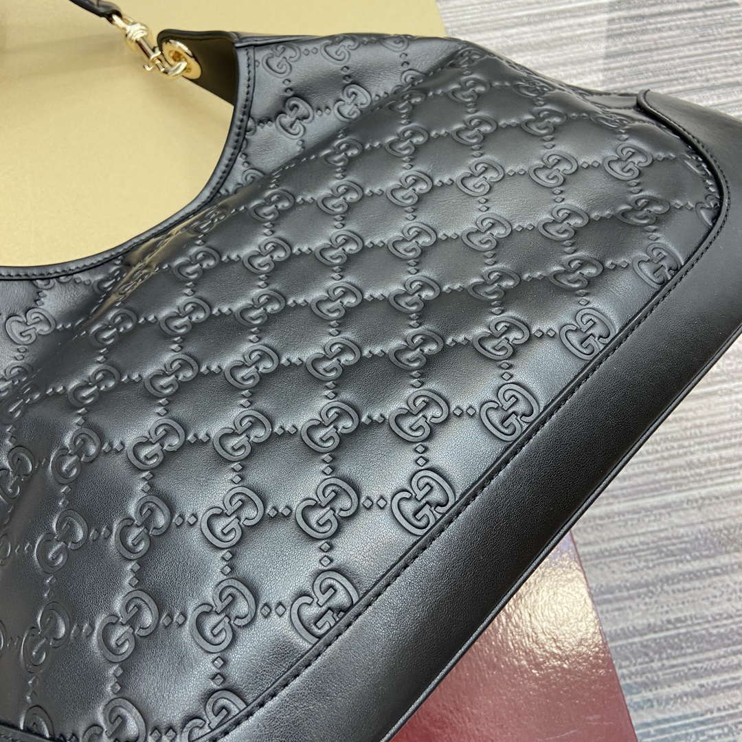Gucci 834981 Gucci B medium Shoulder Bag Black - Default Title - View 8
