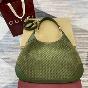 Gucci 834981 Gucci B medium Shoulder Bag Dark green - Default Title - View 1