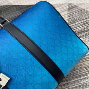 Gucci 835688 Gucci Chroma Medium Duffle Bag Gradient blue - Default Title - View 11