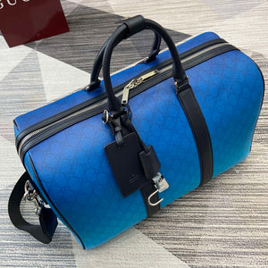 Gucci 835688 Gucci Chroma Medium Duffle Bag Gradient blue - Default Title - View 5