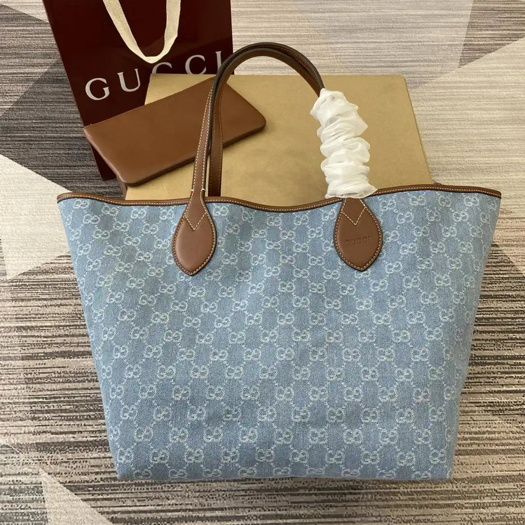 Gucci 837190 Gucci Totissima large tote bag Blue