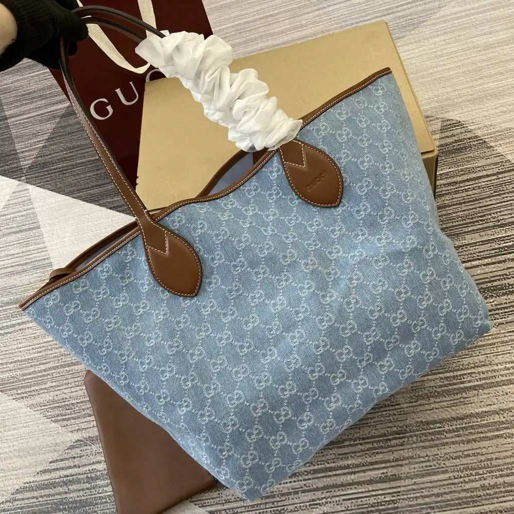 Gucci 837190 Gucci Totissima large tote bag Blue