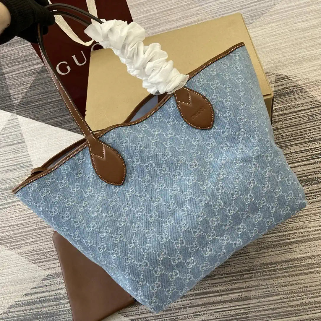 Gucci 837190 Gucci Totissima large tote bag Blue