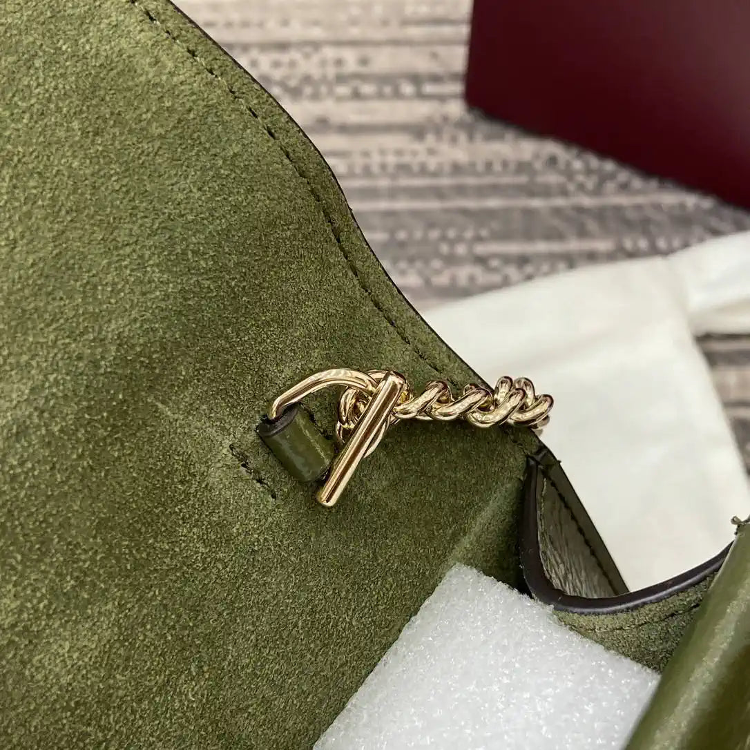 Gucci 837370 Dionysus mini shoulder bag Green leather
