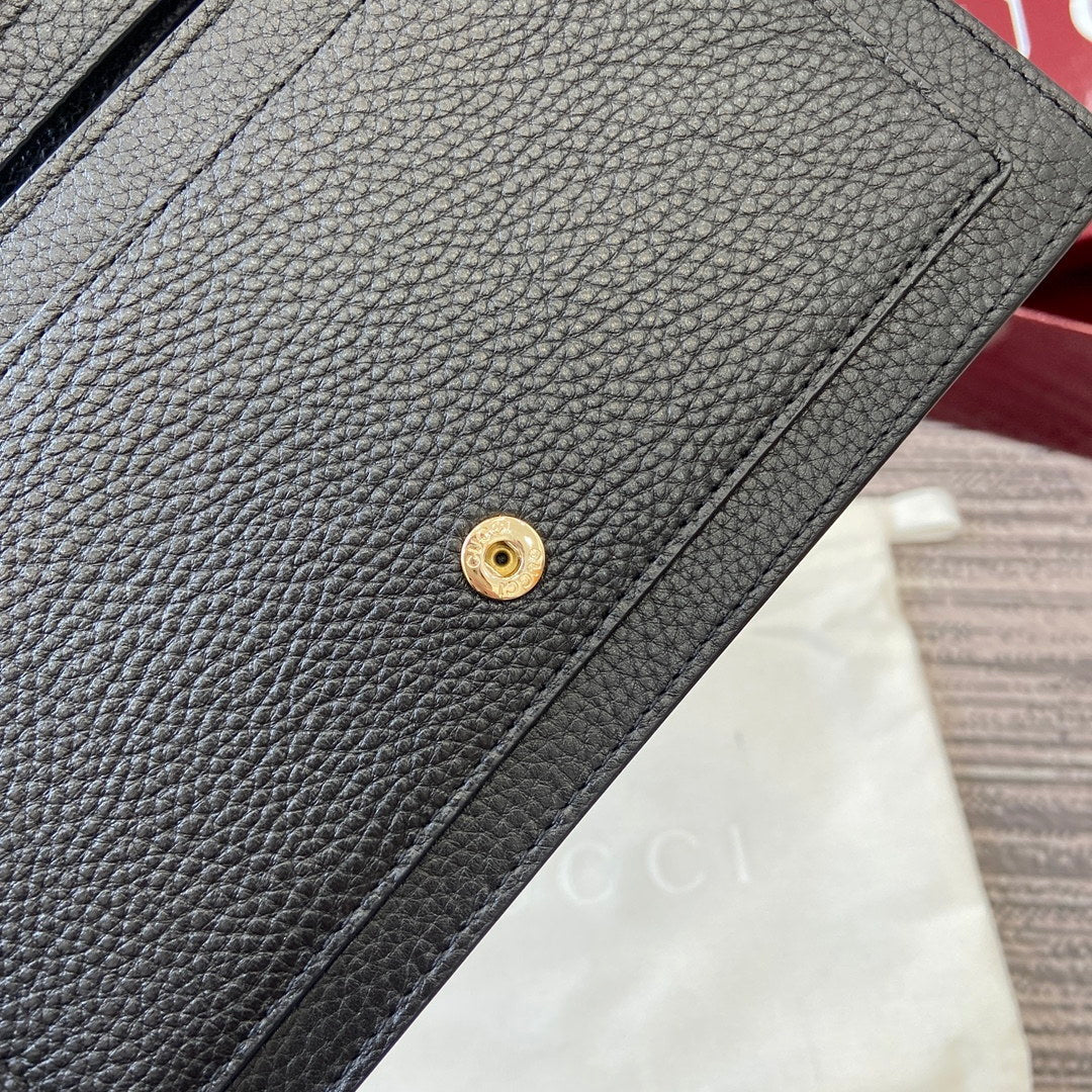 Gucci 837373 Dionysus Wallet On Chain Black