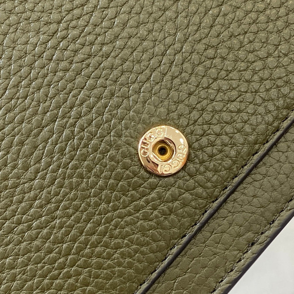 Gucci 837373 Dionysus Wallet On Chain Green