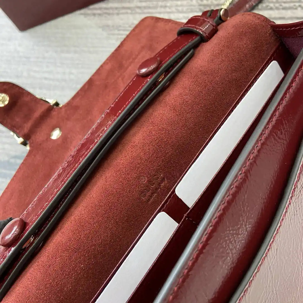 Gucci 837374 Dionysus Wallet On Chain Anchora Red