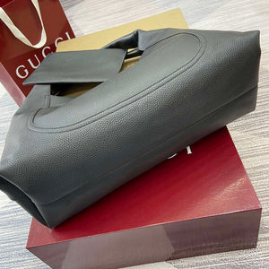 Gucci 837466 Gucci Softbit Maxi Shoulder Bag Black - Default Title - View 4