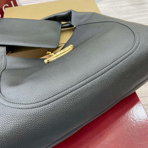 Gucci 837466 Gucci Softbit Maxi Shoulder Bag Black - Default Title - View 8