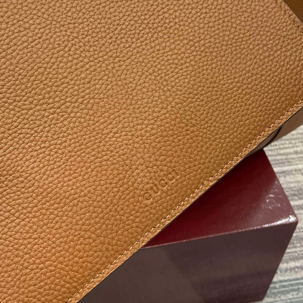 Gucci 837466 Gucci Softbit Maxi Shoulder Bag Brown